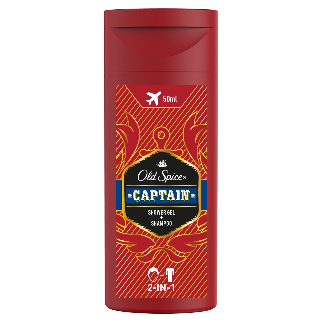

Гель для душа и шампунь Old Spice Captain 2в1 50мл