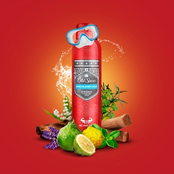 Дезодорант-антиперспирант Old Spice Odor Blocker аэрозольный 125мл - купить, цены на Auchan - фото 2