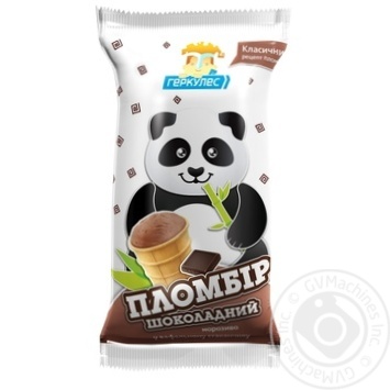 Мороженое Геркулес пломбир шоколадный в вафельном стаканчике 60г купить, цены на МегаМаркет - фото 1
