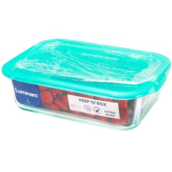 Luminarc Food Keep'n'Box Container with Cover 1890ml - buy, prices for METRO - photo 1