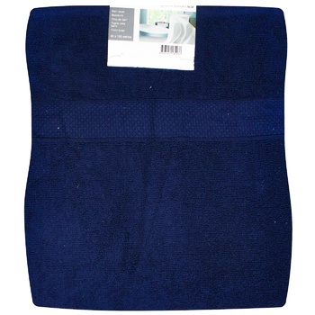 Tarrington House Blue Bath Towel 90x150cm - buy, prices for METRO - photo 1