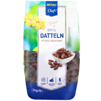 Metro Chef Pitted Dates 1kg - buy, prices for METRO - photo 1