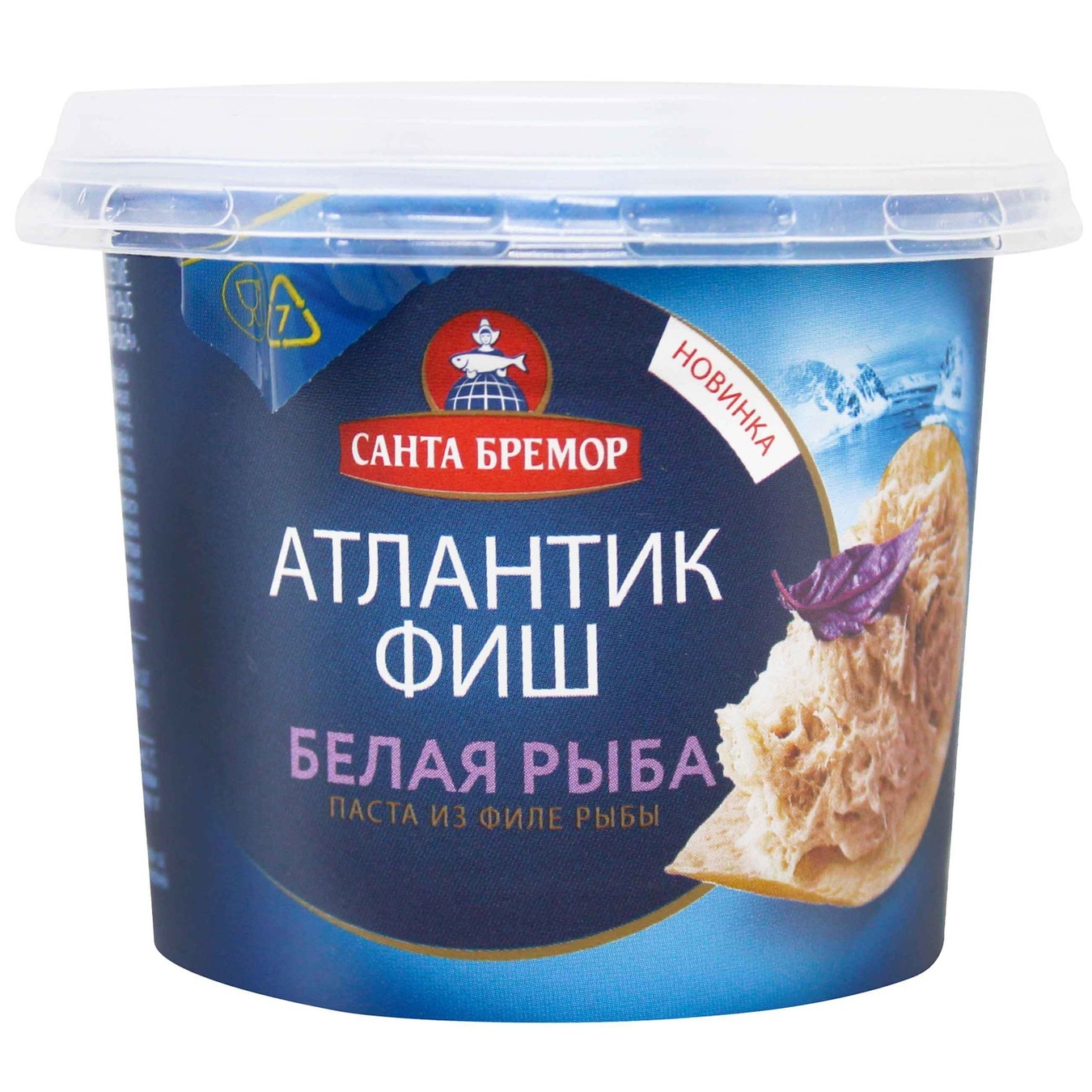 

Паста с филе рыбы Санта Бремор Атлантик Фиш Белая рыба 140г