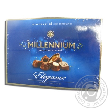 Цукерки асорті Elegance Classic молочні Millennium 143г купити, ціни на МегаМаркет - фото 1