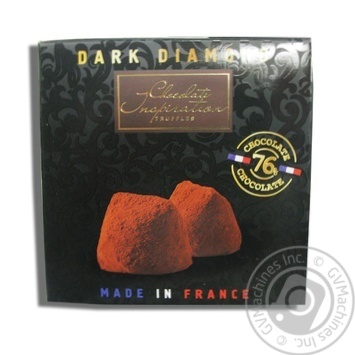 Цукерки шоколадні трюфелі Chocolate Inspiration 76% 200г купити, ціни на МегаМаркет - фото 1
