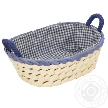 Ambition Basket Oval with Handle Palm 25X18X7cm - buy, prices for MegaMarket - photo 1