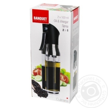 Banquet Culinaria Spray for Oil and Vinegar 2x100ml - buy, prices for - photo 2