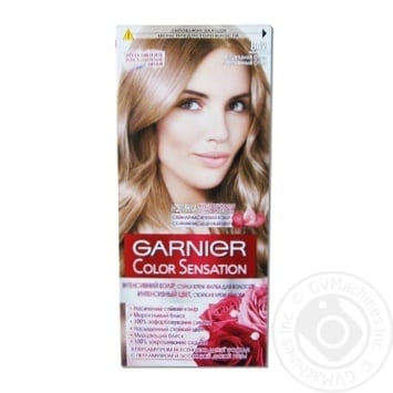 Крем-фарба для волосся Garnier Color Sensation №8.12 Вишуканий опал купити, ціни на МегаМаркет - фото 1