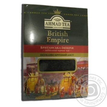 Ahmad British empire black tea 100g - buy, prices for MegaMarket - photo 1
