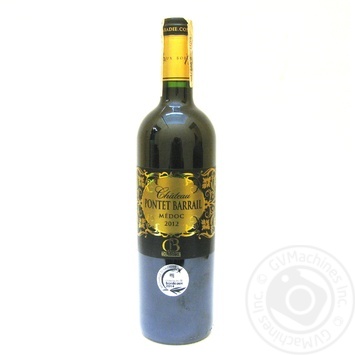 Вино Chateau Pontet Barrail Medoc черв сухе 0.75л х3 купити, ціни на МегаМаркет - фото 1