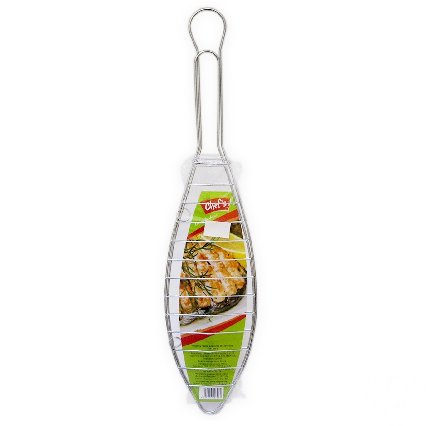 

Решетка-гриль Chef's для рыбы 28х42х9см