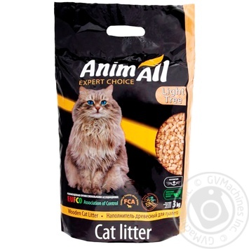 AnimAll Universal Cat Litter 3kg - buy, prices for MegaMarket - photo 1