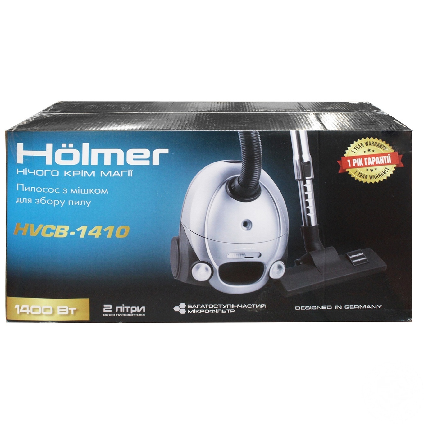 

Пылесос Holmer с мешком 1400Вт HVCB-1410