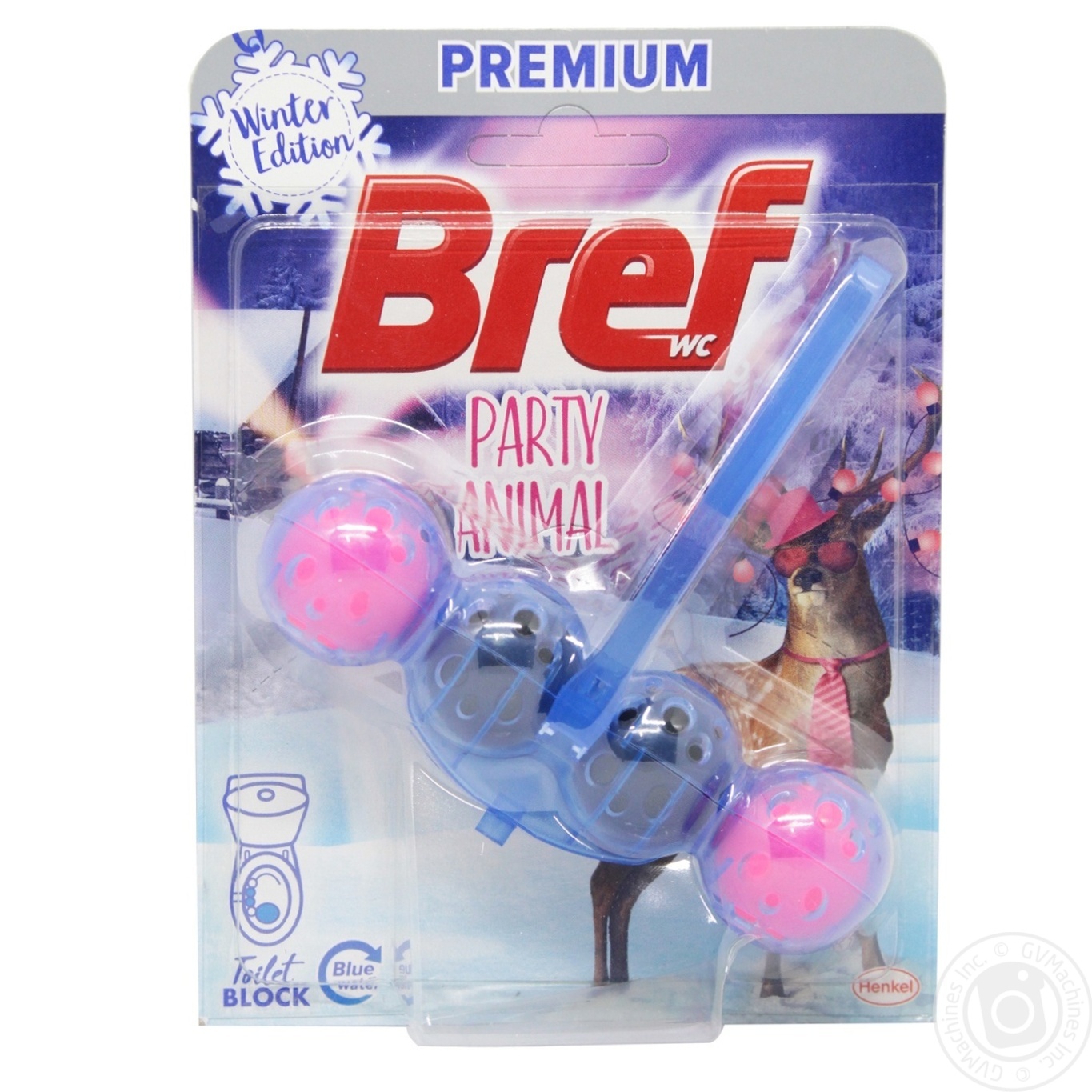 

Засіб д/унітазу Bref Winter Edition Король вечірки 50г х10