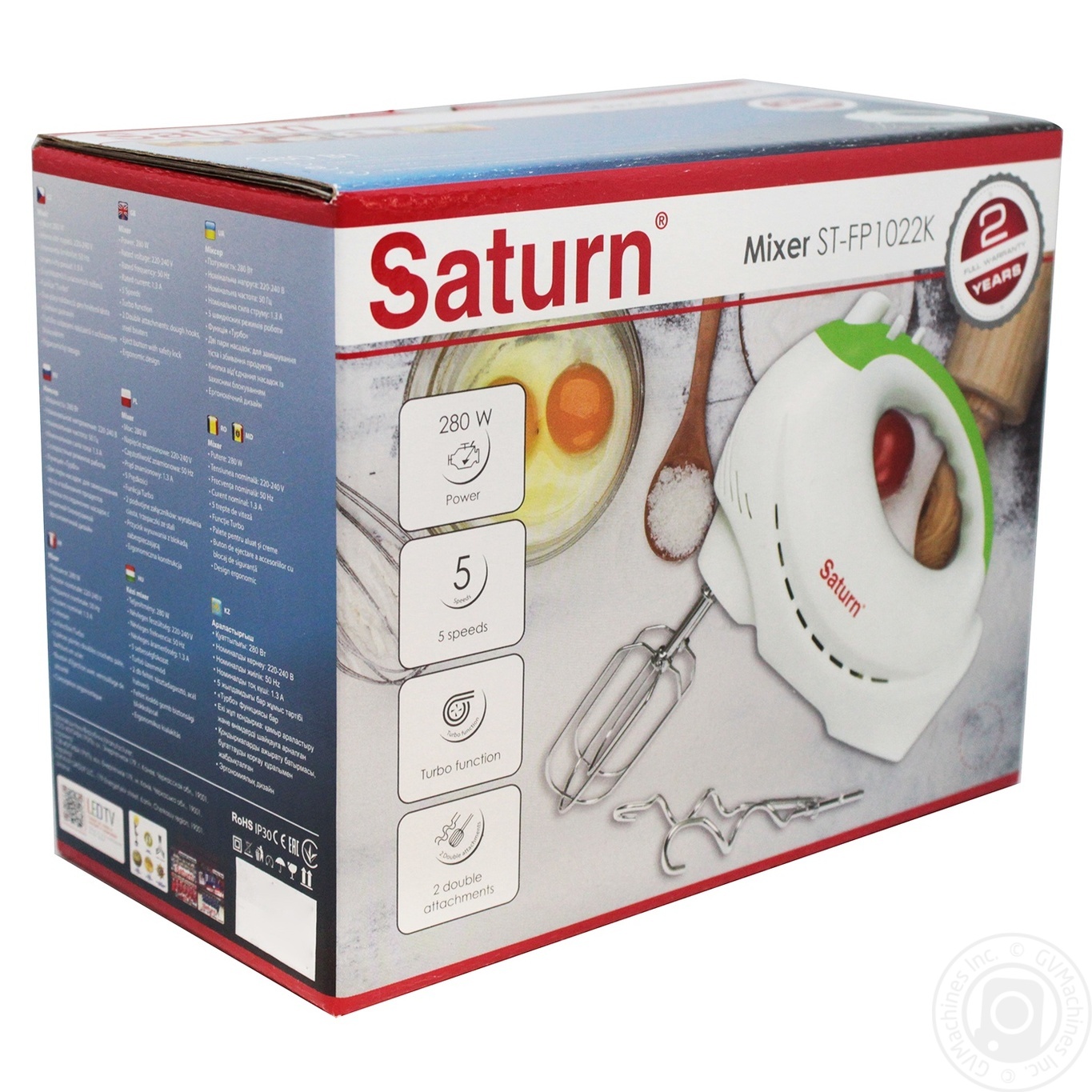

Миксер Saturn 280W ST-FP1022