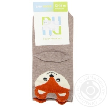 Duna 4107 2471 Beige Children's Socks Size 12-14 - buy, prices for NOVUS - photo 1