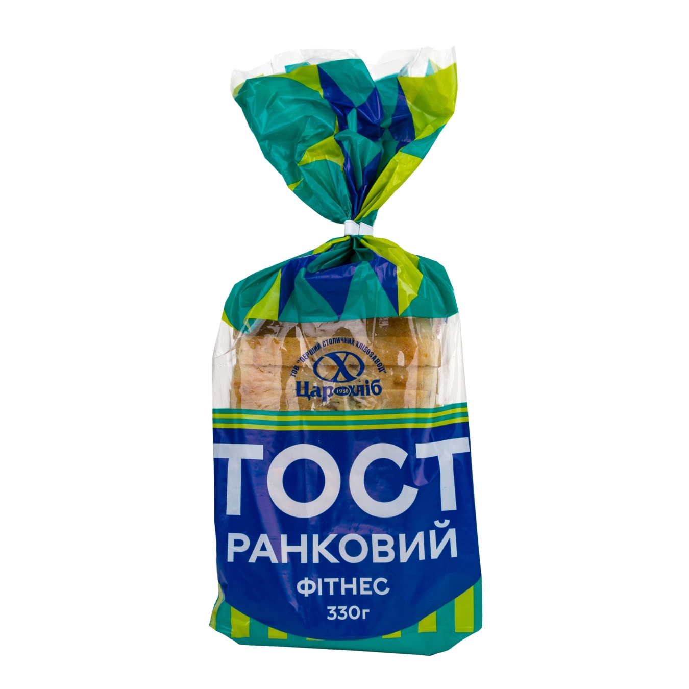 

Хлеб Царь Хлеб Тост Утренний Фитнес нарезанный ломтиками в упаковке 330г