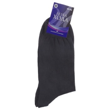 Legka Khoda Dark Grey Men's Socks 29s