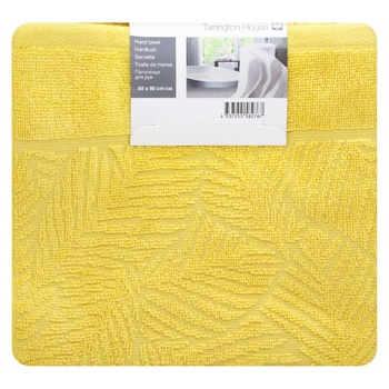 Tarrington House Origine Yellow Hand Towel 50x90cm - buy, prices for METRO - photo 1