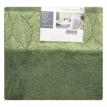 Tarrington House Origine2 Green Hand Towel 50x90cm - buy, prices for METRO - photo 1