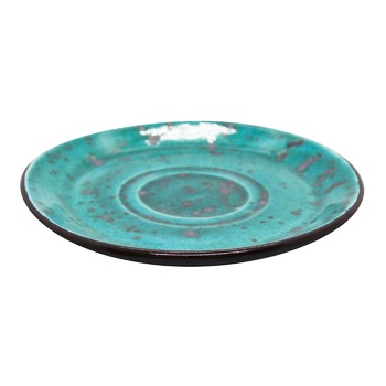 Manna Ceramics Tiffany Turquoise Saucer 15.5cm - buy, prices for METRO - photo 1