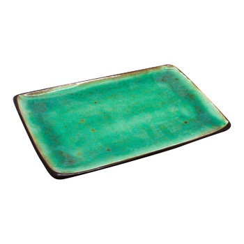 Manna Ceramics Sprenkel Rectangular Plate 16x26cm - buy, prices for METRO - photo 1