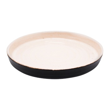 Manna Ceramics Cream Plate with High Rim 20cm - buy, prices for - photo 1