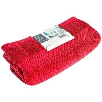 Tarrington House Towel crimson 50Х100cm - buy, prices for METRO - photo 2