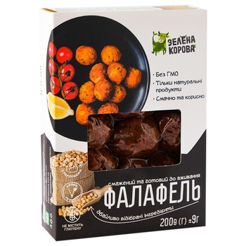 Фалафель Зелена Корова 200г - купить, цены на Auchan - фото 2