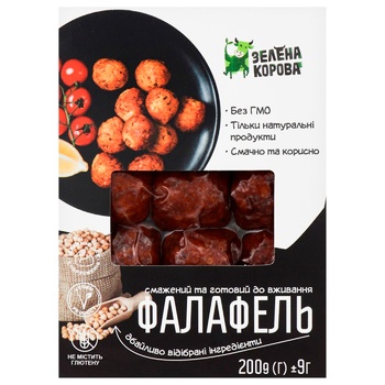 Zelena Korova Falafel 200g - buy, prices for Auchan - photo 1