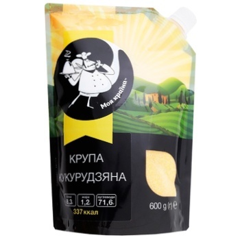 Moya Krayina Corn Groats 600g - buy, prices for Tavria V - photo 1