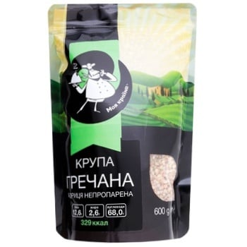 Moya Krayina Green Buckwheat Groats 600g - buy, prices for COSMOS - photo 1