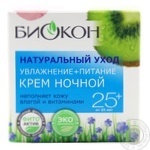 Крем Биокон Натуральний догляд 25+ нічний крем 50мл