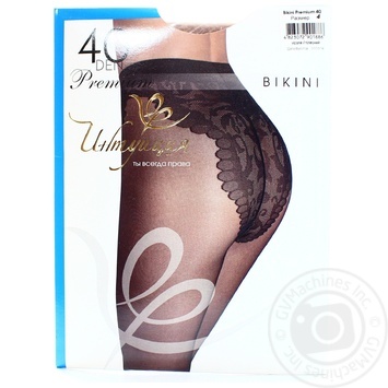 Колготи жіночі Інтуіція Bikini 40 Premium 4 Тілесний купити, ціни на МегаМаркет - фото 1