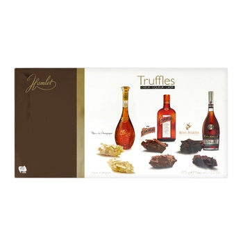 Hamlet Truffles Candy with Liqueur 375g - buy, prices for Auchan - photo 1