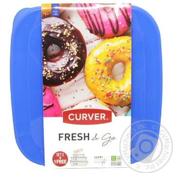Fresh & Go Container square 4pcs - buy, prices for - photo 2