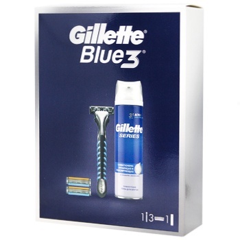 Подарочный набор Gillette Blue 3 - купить, цены на - фото 3