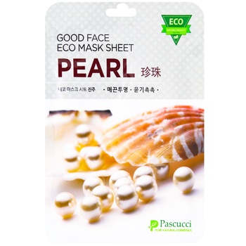 Pascucci Face Mask Pearl Extract 23ml - buy, prices for MegaMarket - photo 1