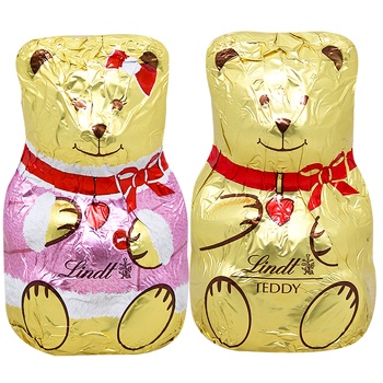 Конфета Lindt Медвежонок 40г в ассортименте - купить, цены на ULTRAMARKET - фото 1