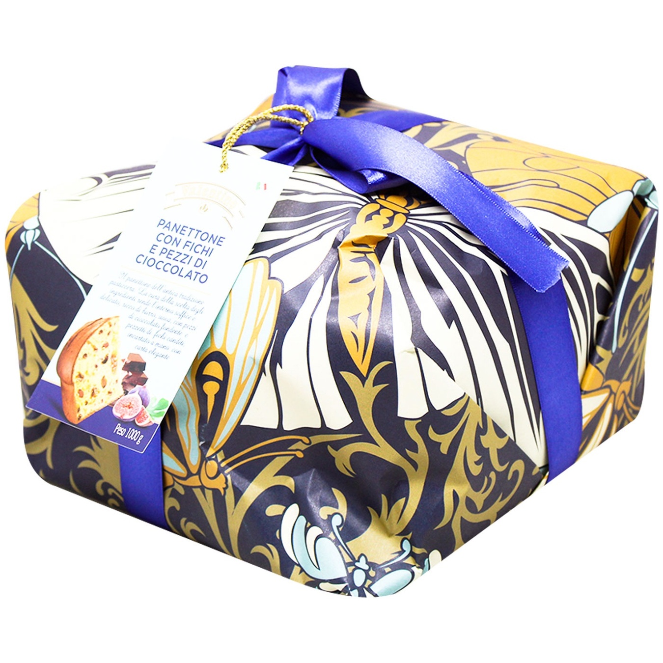 

Кекс Valentino Panettone с инжиром и кусочками черного шоколада 1кг
