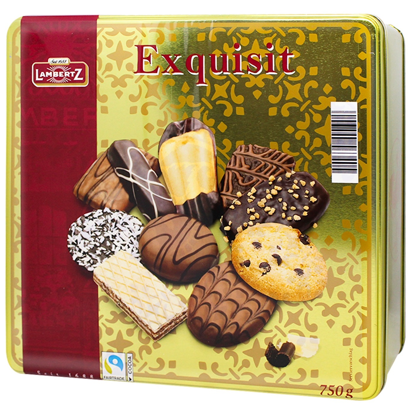 

Печенье Lambertz Exquisit ассорти 750г