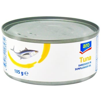 Aro Tuna In Oil 185g - buy, prices for METRO - photo 1