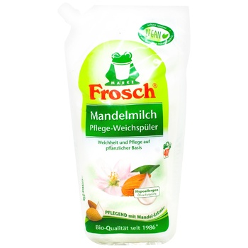 Кондиціонер для білизни Frosch Мигдалеве молочко 1л - купити, ціни на Auchan - фото 3