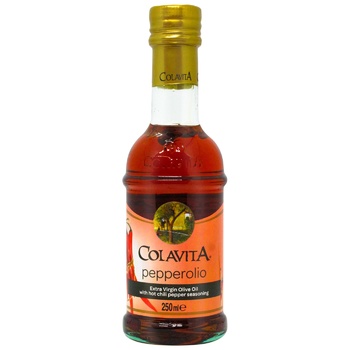 Colavita Extra Virgin with hot chili pepper olive oil 250ml - buy, prices for - photo 1