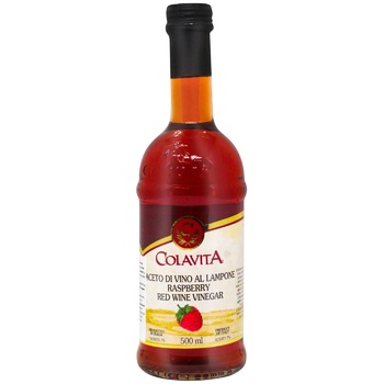 Colavita with raspberry flavor red wine vinegar 500ml