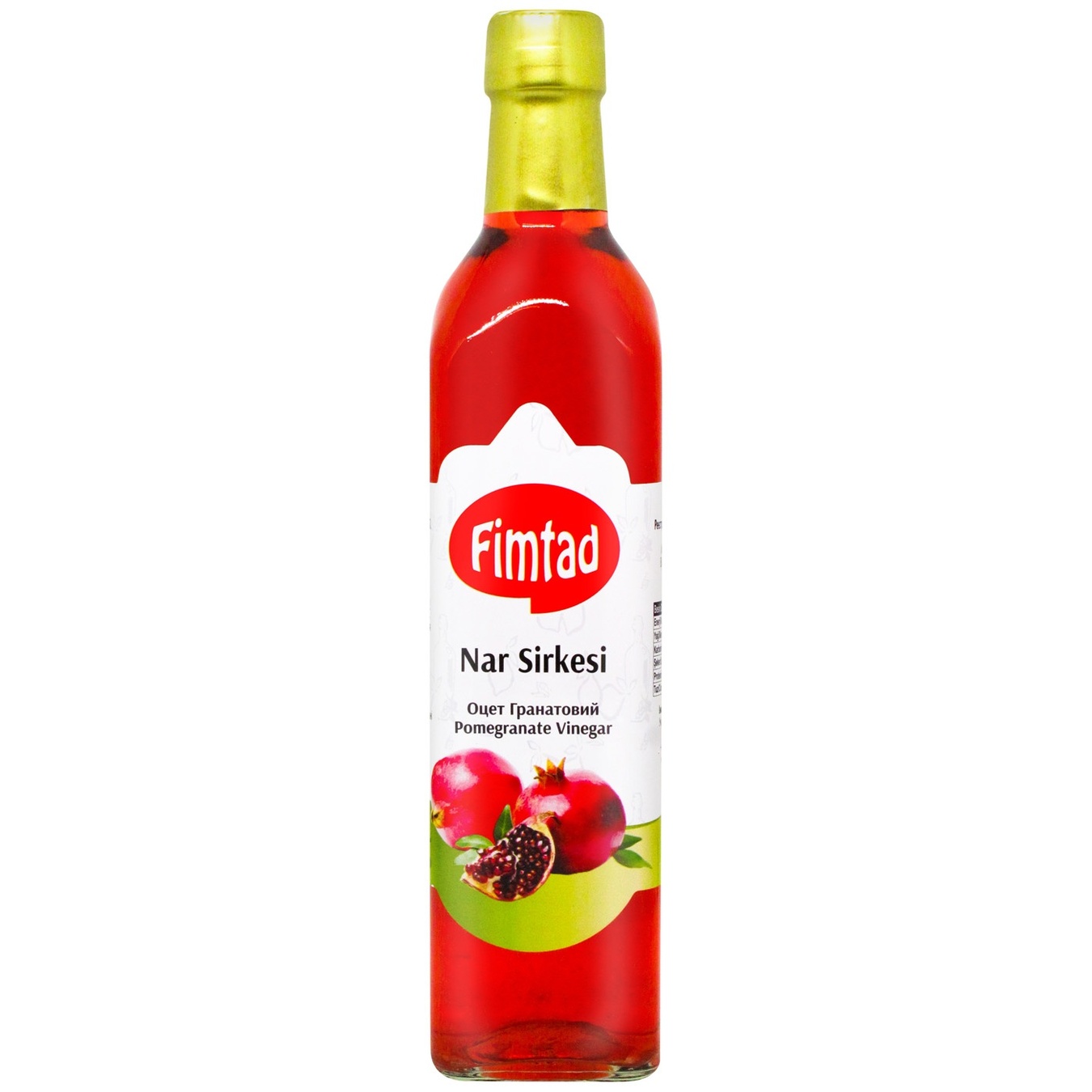 

Уксус Fimtad гранатовый 500мл