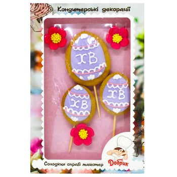 Dobryk Easter Gingerbread Set with Natural Dyes - buy, prices for NOVUS - photo 2