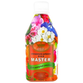 Master Liquid Fertilizer for Flowering Plants 0.3l - buy, prices for Auchan - photo 1