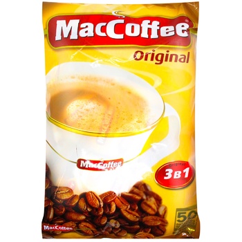 Напиток кофейный MacCoffee 3в1 Original растворимый 20г - купить, цены на NOVUS - фото 2