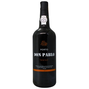 Don Pablo Tawny Port wine red fastened strong 19%  0.75l - buy, prices for METRO - photo 1